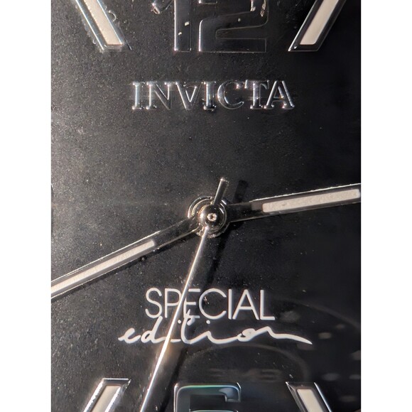Invicta Watch Couture Special Edition Silver w/ Black Strap New Battery main image 7